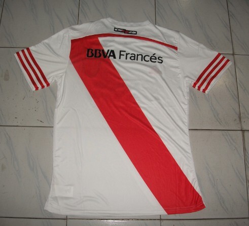 River Plate 14/15 Home Soccer Jersey - Click Image to Close